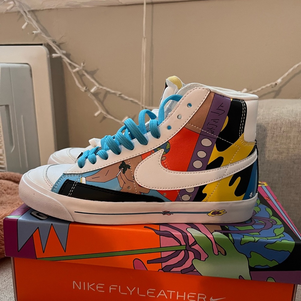 Nike Flyleather Blazers 77